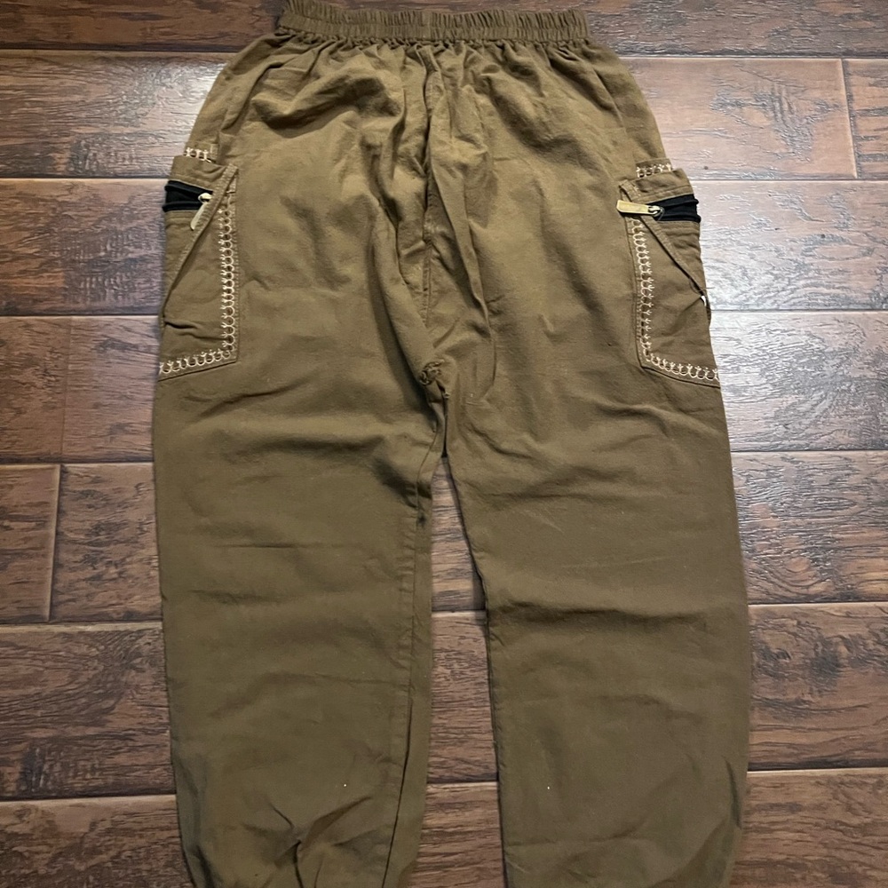 Small Men's Brown Cargo Pants